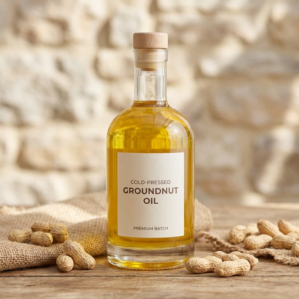 Cold Pressed Groundnut Oil